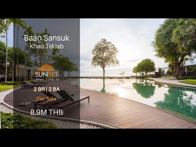BEACHFRONT CONDO FOR SALE | KHAO TAKIAB BEACH | 8.9M THB