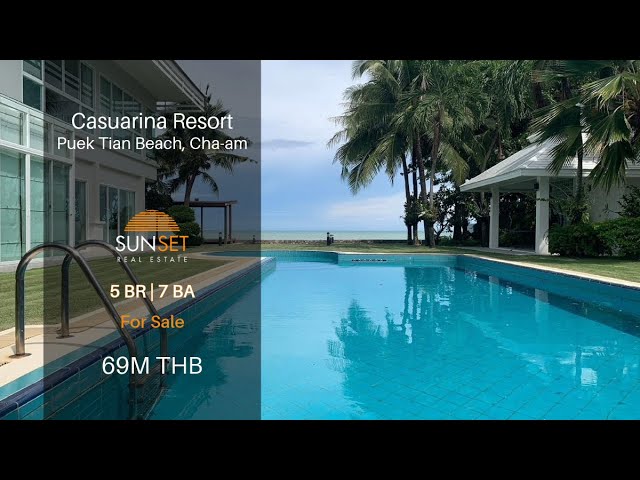 CHA-AM | CASUARINA RESORT | 5 BED LUXURY POOL VILLA FOR SALE