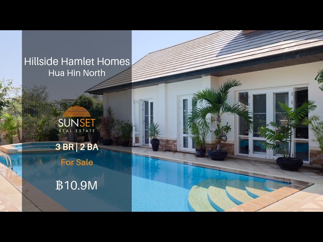 FOR SALE | 3-BED POOL VILLA AT HILLSIDE HAMLET HOMES | HUA HIN