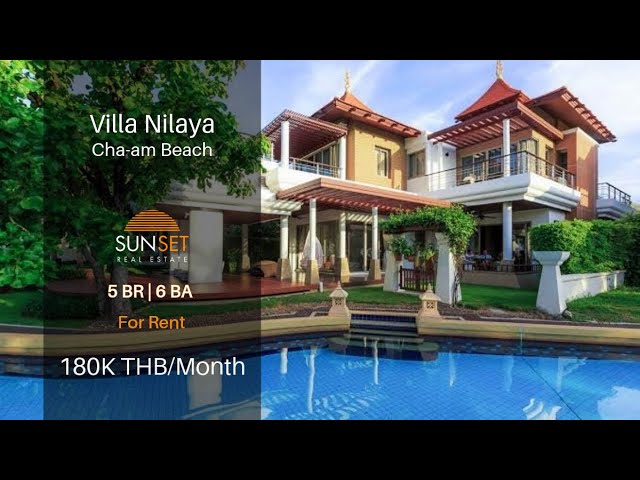 HUA HIN | LUXURY BEACHFRONT VILLA FOR RENT – VILLA NILAYA