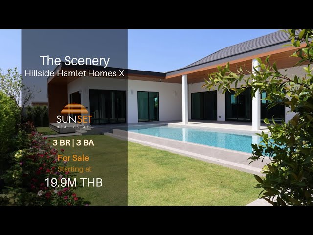 HUA HIN | POOL VILLA | FOR SALE | THE SCENERY