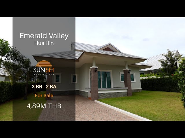 HUA HIN | VILLA | FOR SALE–4,89M THB