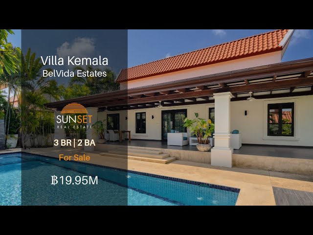 Newly Renovated Luxury Villa for Sale at BelVida Hua Hin